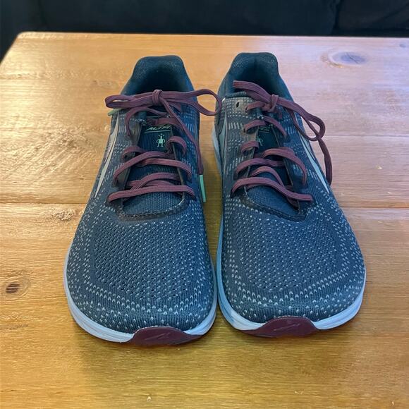 Altra Smartwool Colab WOMEN'S ESCALANTE 4 SW Size 10.5 Navy Purple Wide Toe Box - Picture 3 of 8